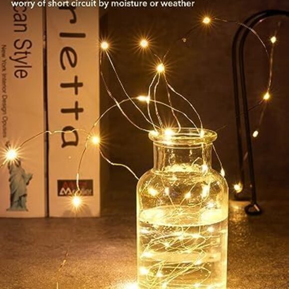 12 Pack LED Fairy Lights Battery Operated‎ String Christmas Party Holiday Lights - Picture 2 of 8